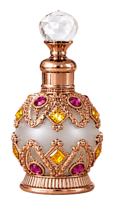 Desert Jewel - Bronze perfume oil bottle