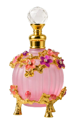 Royal Bloom - Pink perfume oil bottle