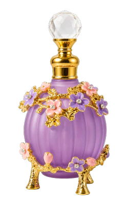 Royal Bloom - Purple perfume oil bottle