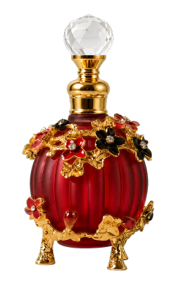 Royal Bloom - Red perfume oil bottle