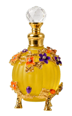 Royal Bloom - Yellow perfume oil bottle