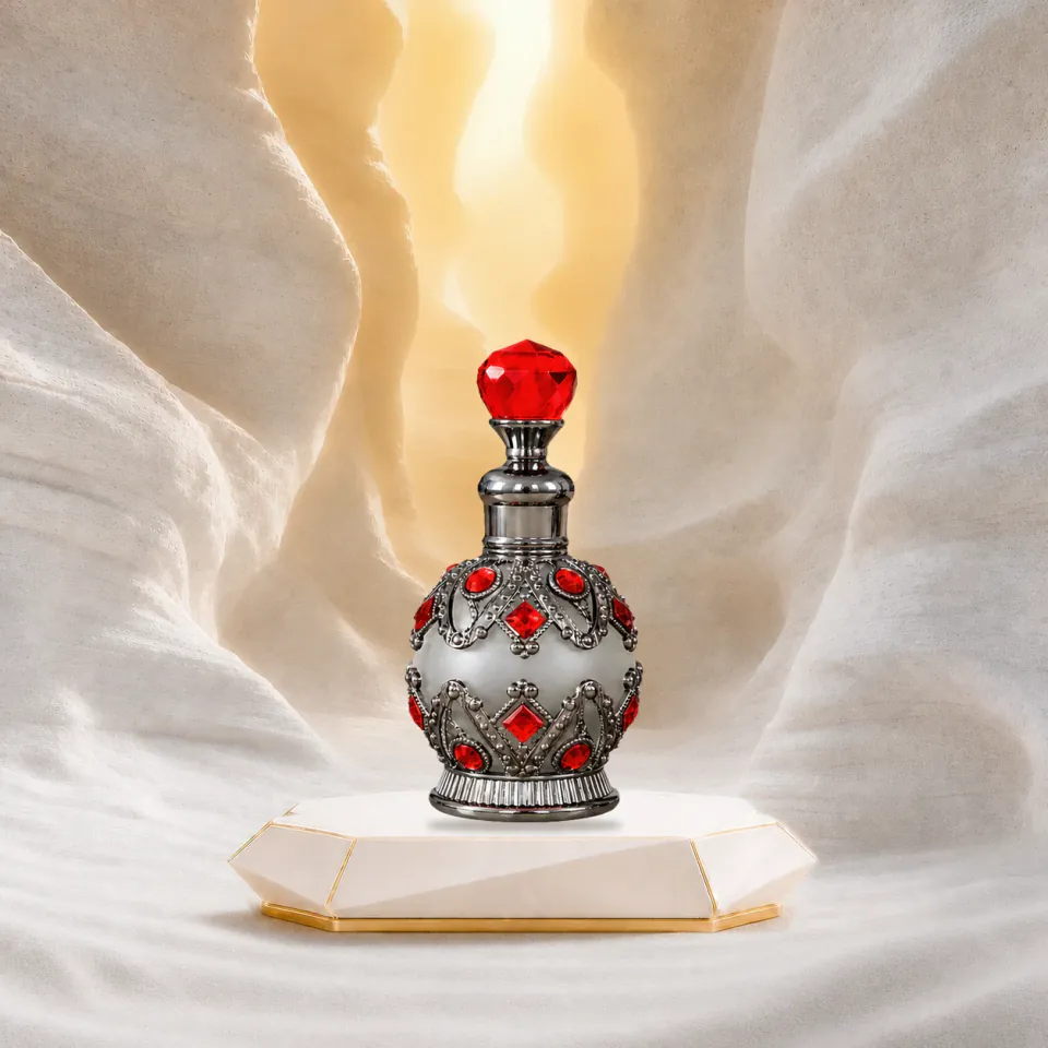 Desert Jewel - Red perfume oil bottle